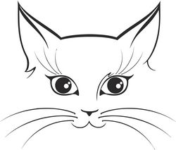 Cat Sticker File Free CDR