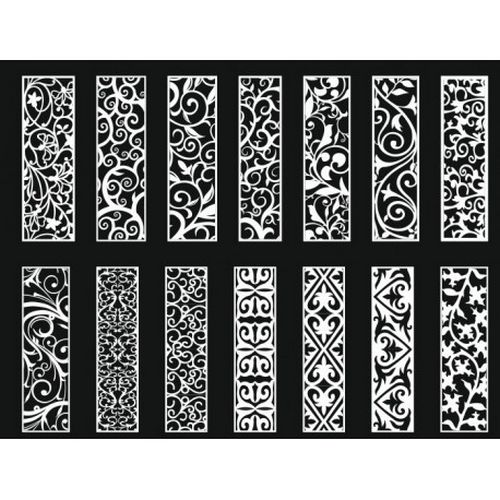 Cnc Panel Laser Cut Pattern File cn-h166 Free CDR