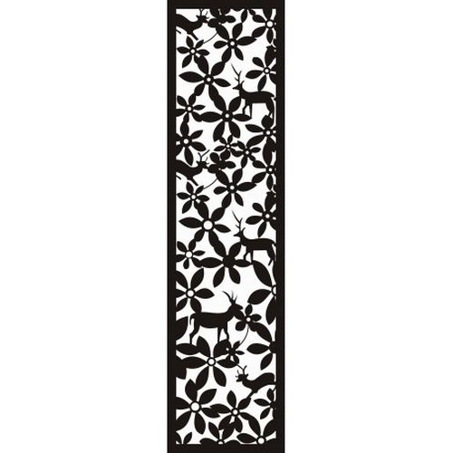 Cnc Panel Laser Cut Pattern File cn-h141 Free CDR