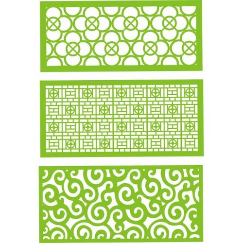 Cnc Panel Laser Cut Pattern File cn-h121 Free CDR