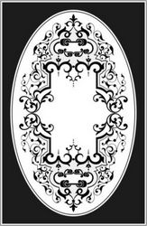 Square And Oval Frames Download For Laser Engraving Machines Free CDR