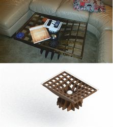 Living Room Table Laser Cut File Free CDR