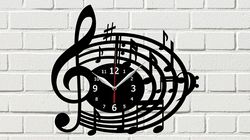 Melody Clock Laser Cut File Free CDR