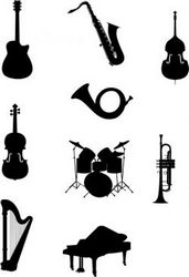 Design Of The Orchestra Instruments Free CDR