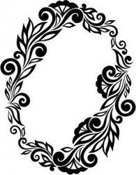 Floral Wreath Download For Printers Or Laser Engraving Machines Free CDR