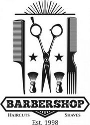 Barber Shop Logo 1998 Free CDR