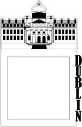 Picture Frame Of Dublin Building Free CDR