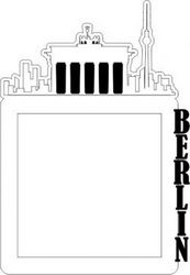 Picture Frame Of The Berlin Building Free CDR