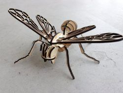 Bee Assembly Model For Laser Cut Cnc Free CDR