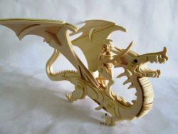 Dragon Assembly Model For Laser Cut Cnc Free CDR