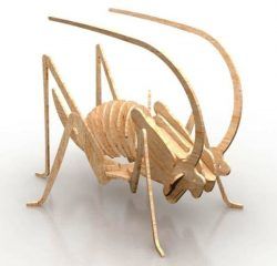 Model Of Cricket Assembly For Laser Cut Cnc Free CDR