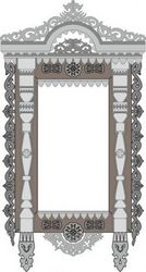 Decorate The Temple Shaped Window For Laser Cut Cnc Free CDR