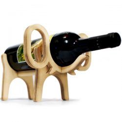 Elephant Wine Rack For Laser Cut Cnc Free CDR