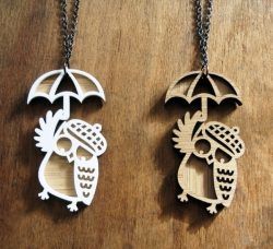 Owl Pendant For Laser Cut Cnc Free CDR