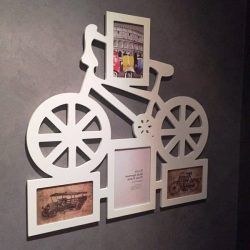 Bicycle Photo Frame For Laser Cut Cnc Free CDR
