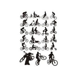 Bicycles Silhouette Free CDR