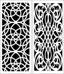Design Pattern Panel Screen 158 For Laser Cut Cnc Free CDR