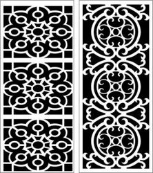 Design Pattern Panel Screen 159 For Laser Cut Cnc Free CDR