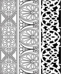 Design Pattern Woodcarving 444 For Laser Cut Cnc Free CDR