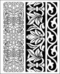 Design Pattern Woodcarving 0061 For Laser Cut Cnc Free CDR