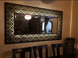 Decorative Framed Mirror For Cnc Router Free CDR