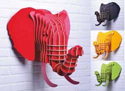 3d Puzzle Amazing Design Elephant 4 Colors Free CDR