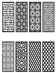Grill Design Pattern Decoration 7 Free CDR