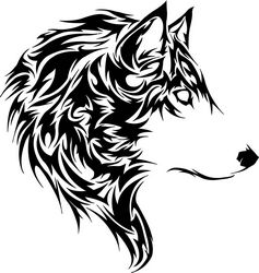 Animal Wolf Stencil Free CDR