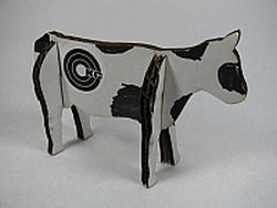 Laser Cut 3d Puzzle Cow Template Free CDR