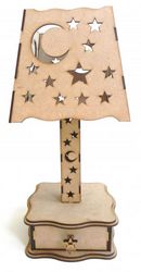 Lamp Stand Laser Cut Template Free CDR