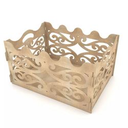 Gift Box For Party Laser Cut 3d Puzzle Free CDR