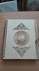 Laser Cut Notebook Cover 3d Puzzle Free CDR