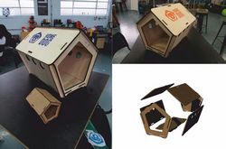 Laser Cut Dog House 3d Puzzle Free CDR