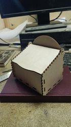Laser Cut Plywood Box With Lid 4mm 3d Puzzle Free CDR