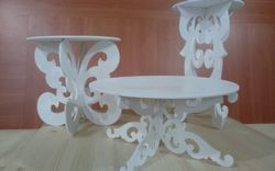 Laser Cut Cake Table Free CDR
