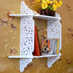 Laser Cut Wall Shelf Cutting Template 3d Puzzle Free CDR