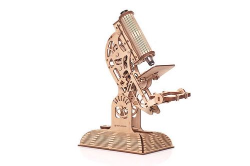 Laser Cut Wooden Microscope Free CDR