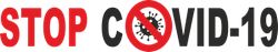 Stop covid-19 Logo Free CDR