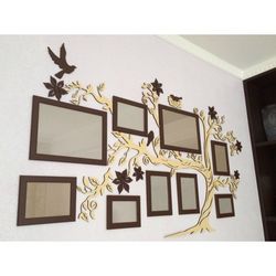 Laser Cut Family Tree Photo Frames Free CDR