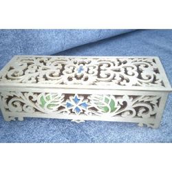 Laser Cut Decorative Box With Lid Template Free CDR