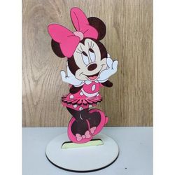 Laser Cut Napkin Holder Minnie Mouse Free CDR