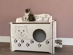 Cat House Design Free CDR