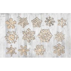 Laser Cut Snowflake Cut Out Vector Art Free CDR