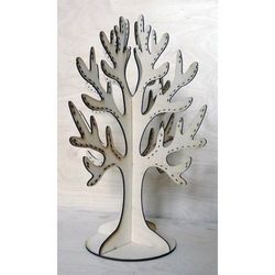 Laser Cut Plywood Tree For Decorations Free CDR