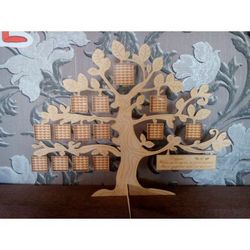 Laser Cut Tree Family Frame Free CDR