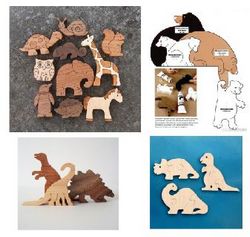 Laser Cut Jigsaw Puzzle Toys Free CDR
