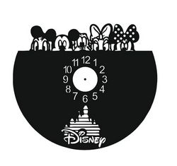 Chasiki Vinyl Record Wall Clock Laser Cutting Free CDR