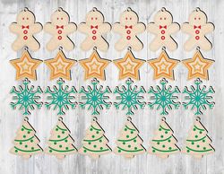 Laser Cut Snowflake Christmas Tree Free CDR