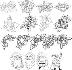 Christmas Decorations Free CDR