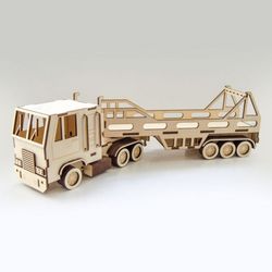 Laser Cutting Wooden Truck Cnc Free CDR